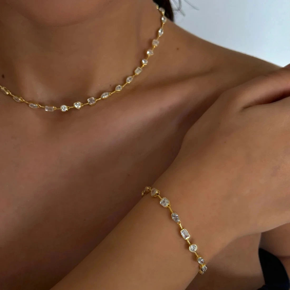 Brooklyn CZ Tennis Bracelet 🦋