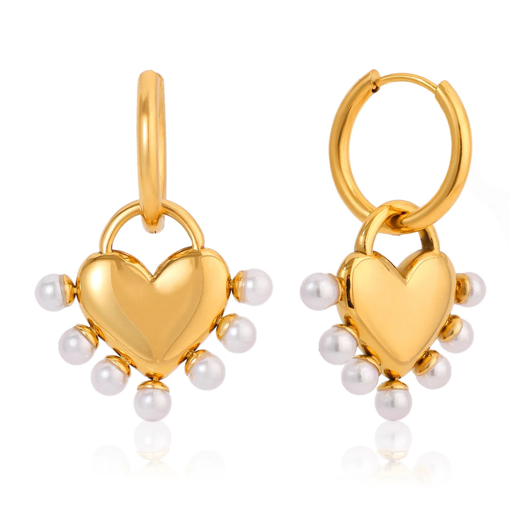Cupid Heart Earrings