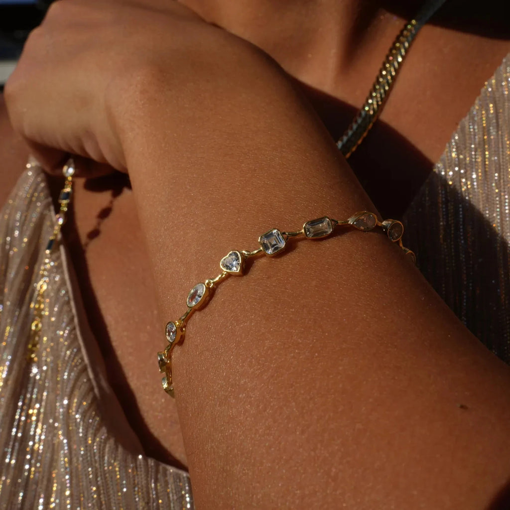 Brooklyn CZ Tennis Bracelet 🦋