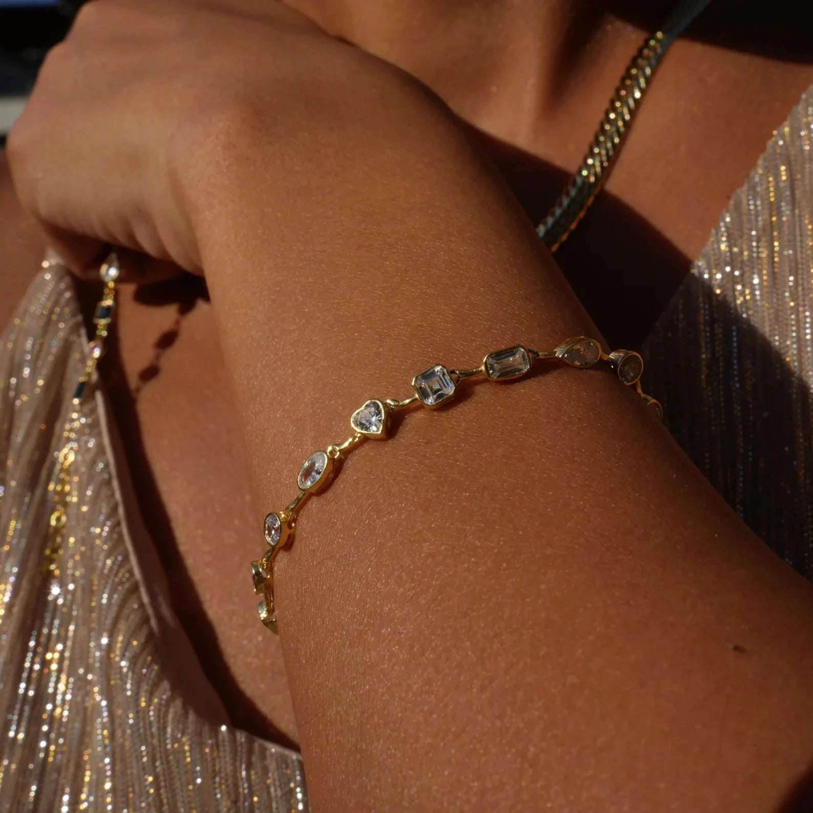 Brooklyn CZ Tennis Bracelet 🦋